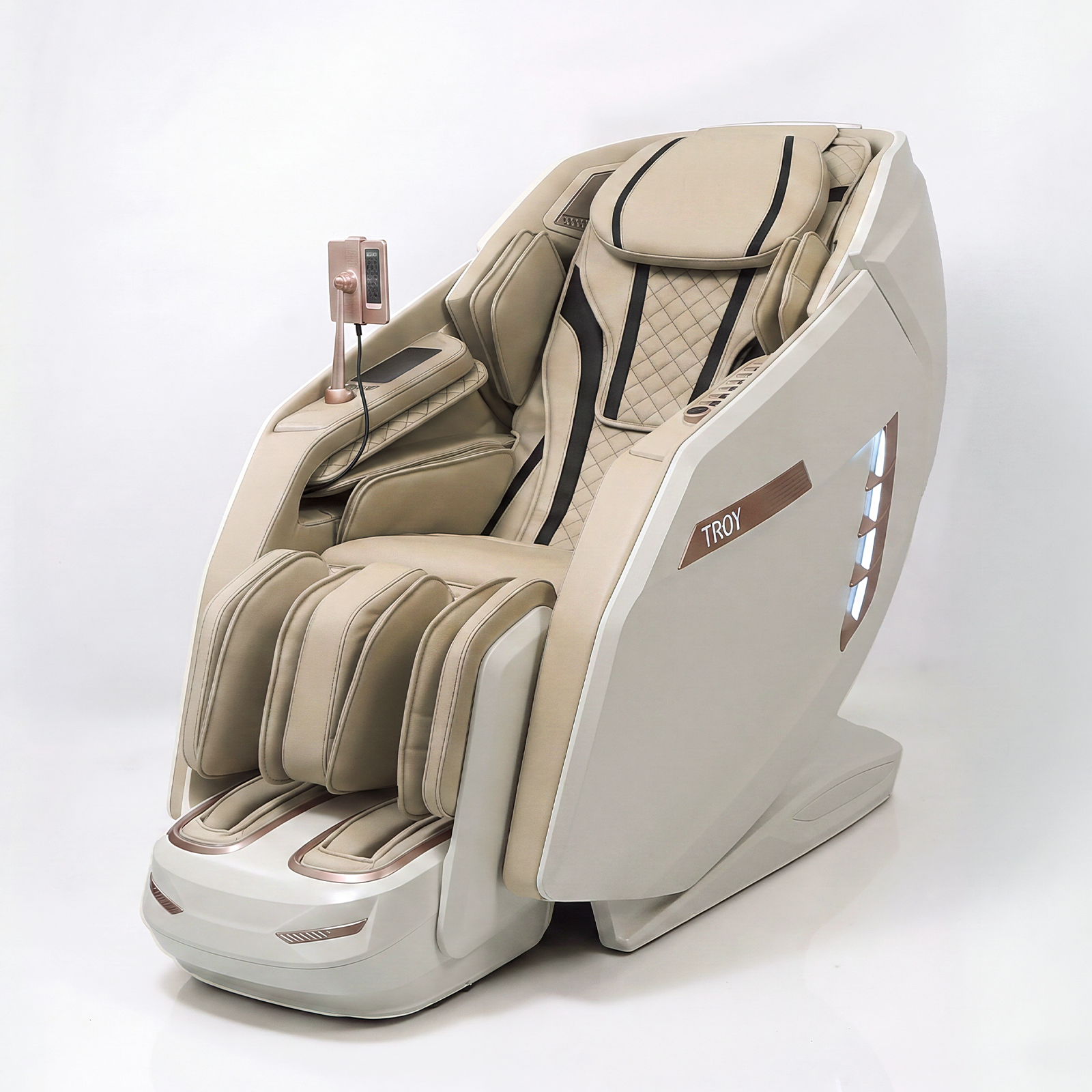 H Solution TROY Massage Chair (White) - TROY Premium Chair