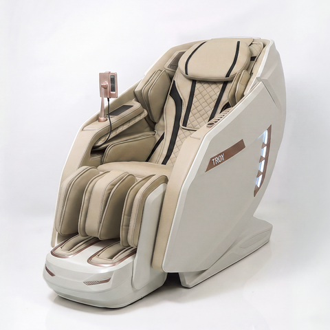 H Solution TROY Massage Chair (White) - TROY Premium Chair