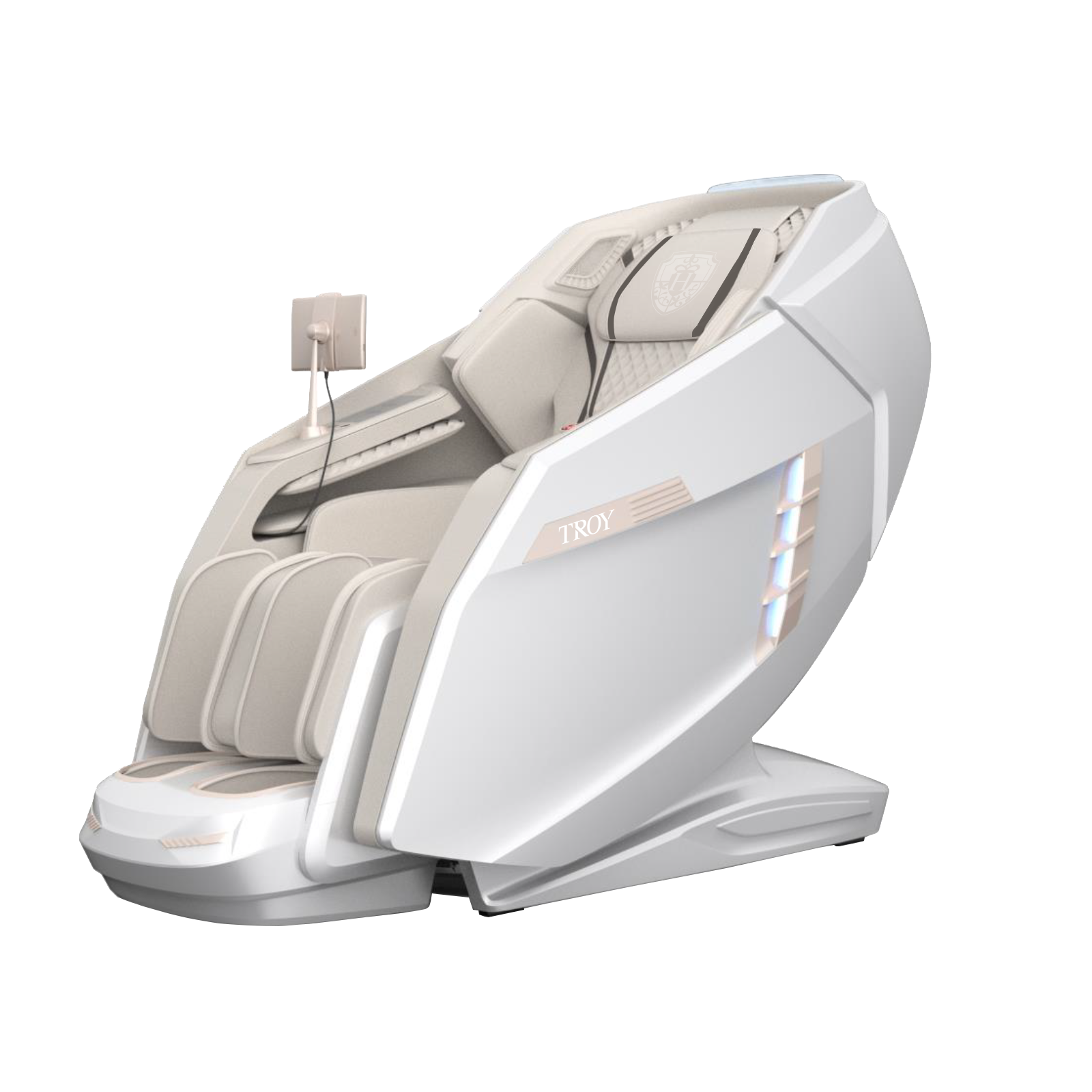 H Solution TROY Massage Chair (White) - TROY Premium Chair
