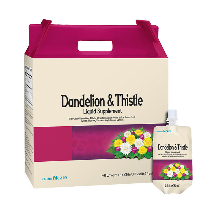 Dandelion & Thistle Juice [2 Box (+ 30pk FREE)] - Health Korea Shop