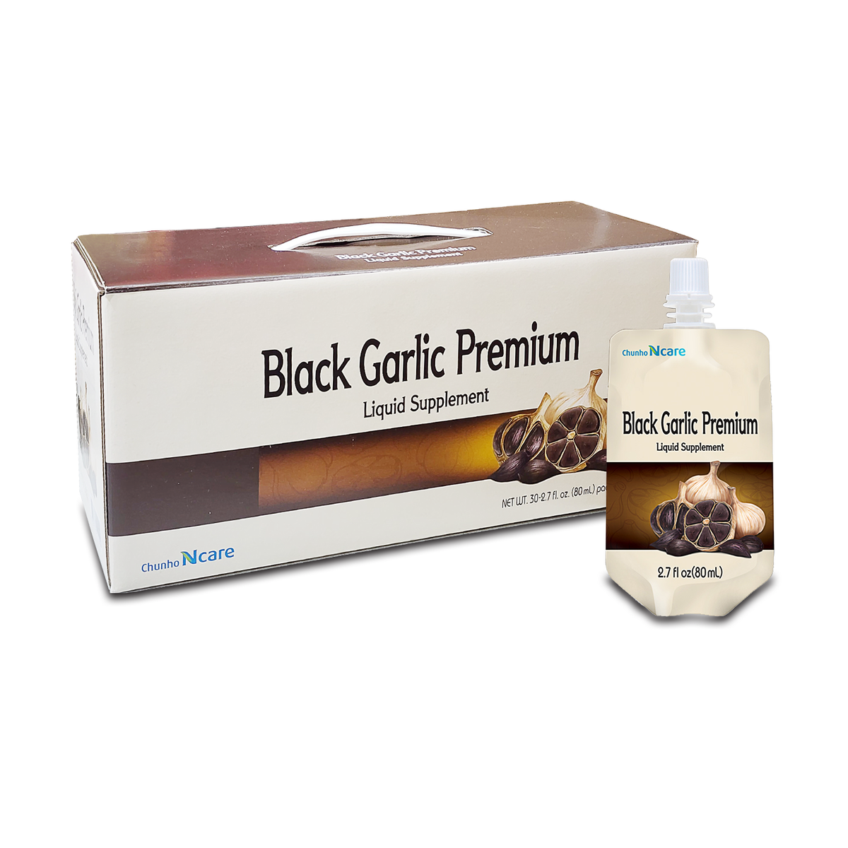 Black Garlic Premium 30pk - Health Korea Shop