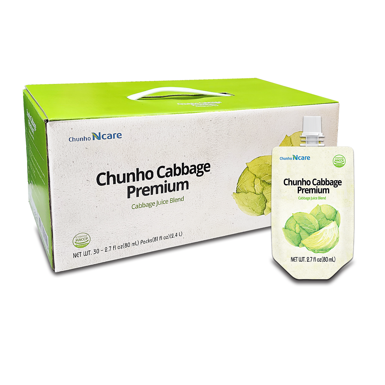 Chunho Cabbage Premium 30pk - Health Korea Shop