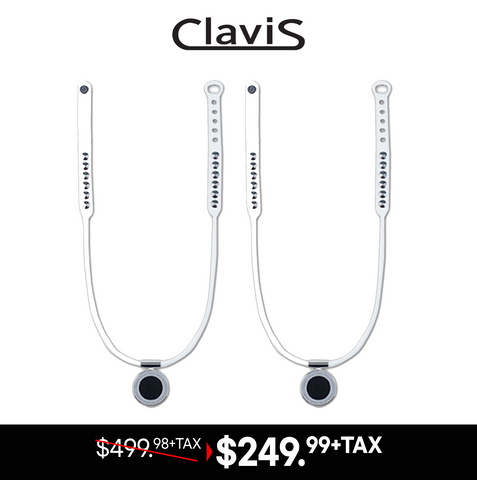 Clavis Energetic Necklace KS-202F (White)[Get 2 @ $249.98+Tax] - Health Korea Shop