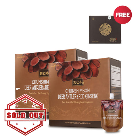 Deer Antler & Red Ginseng (Buy 2 Get FREE 1 ChunJinDan)