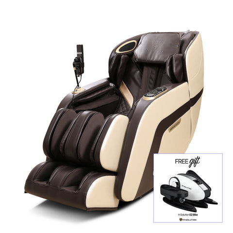 H Solution Gravity Massage Chair (Chocolate) - Health Korea Shop