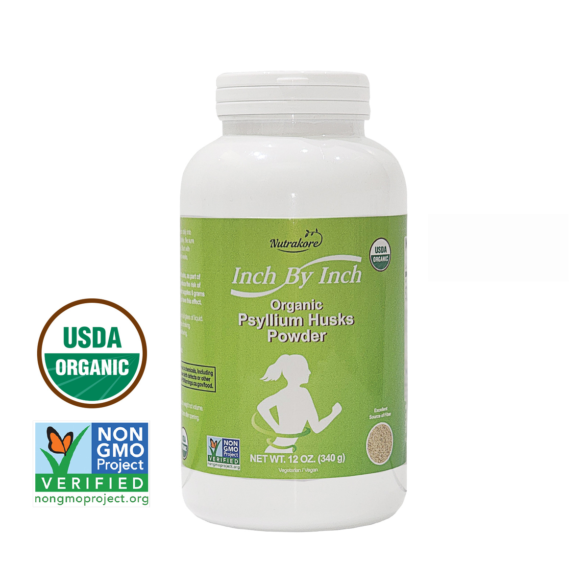 Inch By Inch (Organic Psyllium Husks Powder) - Health Korea Shop