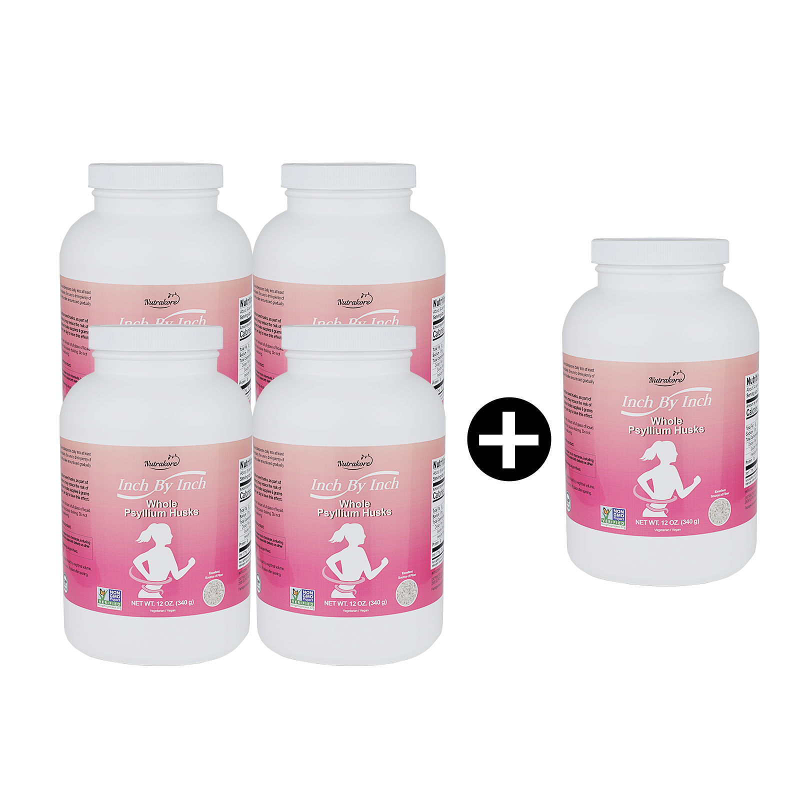 Inch By Inch (Whole Psyllium Husks) - Health Korea Shop