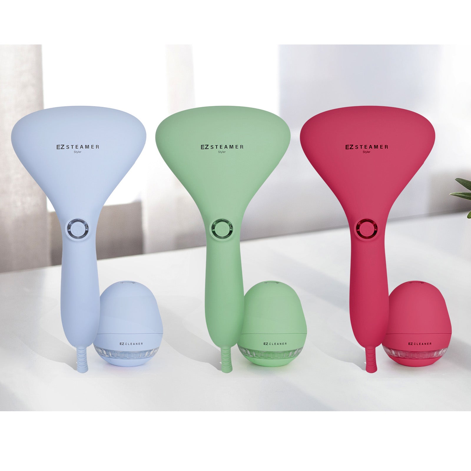 EZ Steamer (Mint Green) + EZ Cleaner - Health Korea Shop