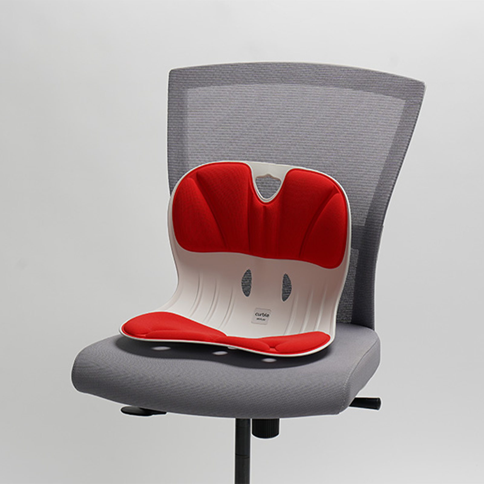 Curble Chair - Wider (Red) - Health Korea Shop