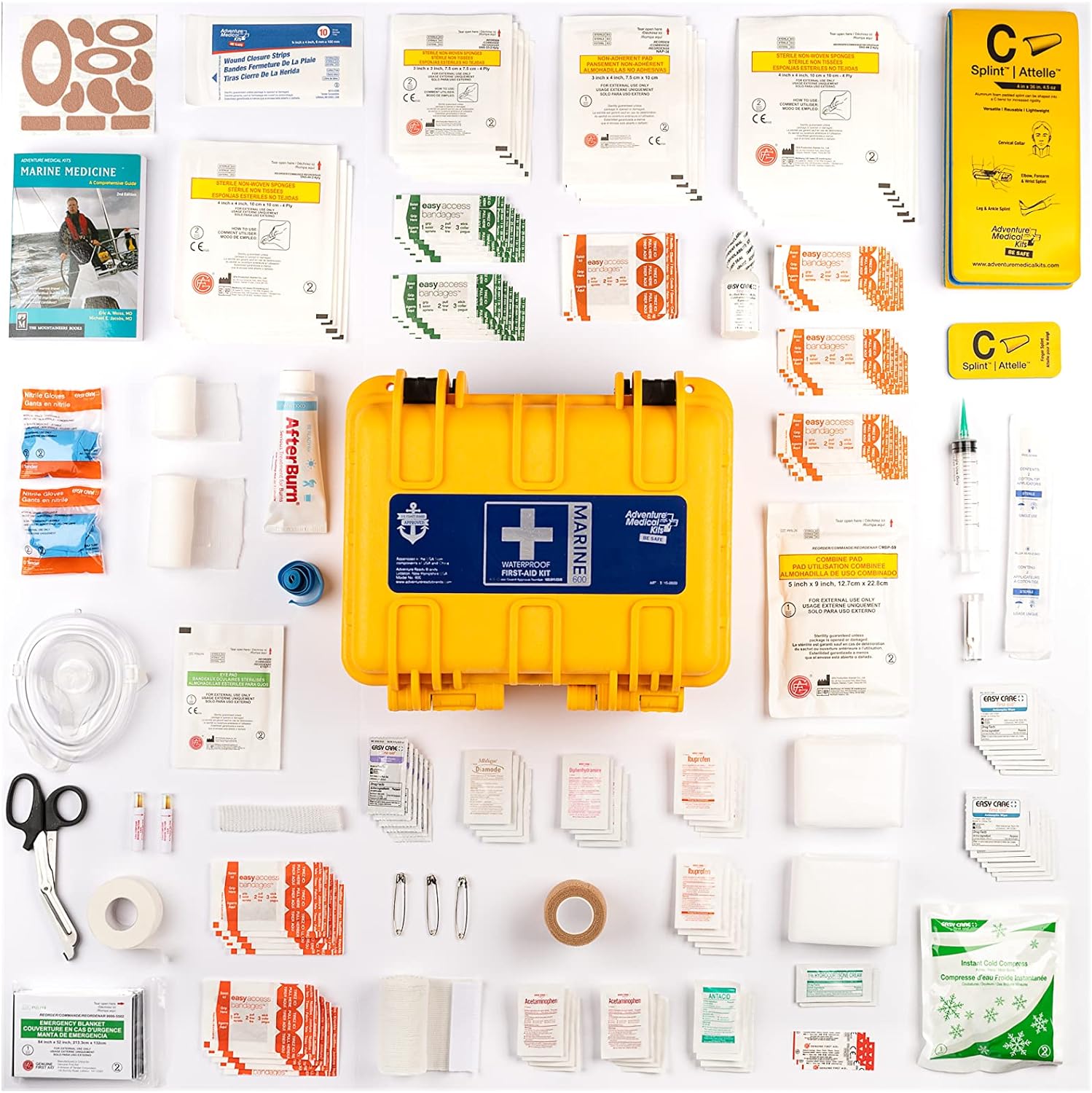 Marine Series Medical Kit - 600 Yellow - Health Korea Shop