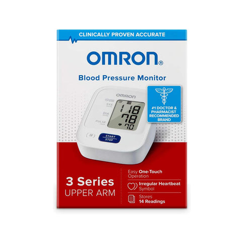 Omron Upper Arm Blood Pressure Monitor, 3 Series - Health Korea Shop