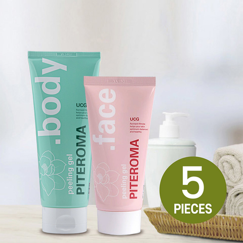 UCG PITEROMA Peeling Shower Gel Collagen (5 pcs) - Health Korea Shop
