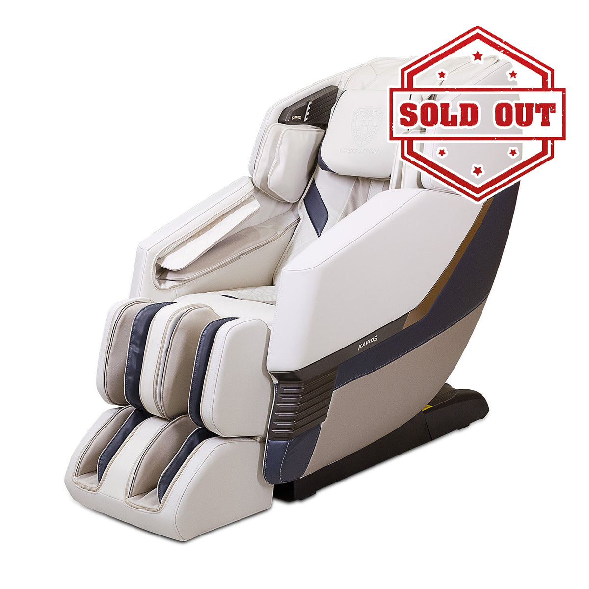 H Solution KAIROS Massage Chair (White)