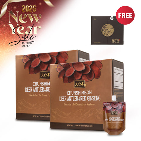 Deer Antler & Red Ginseng (Buy 2 Get FREE 1 ChunJinDan)