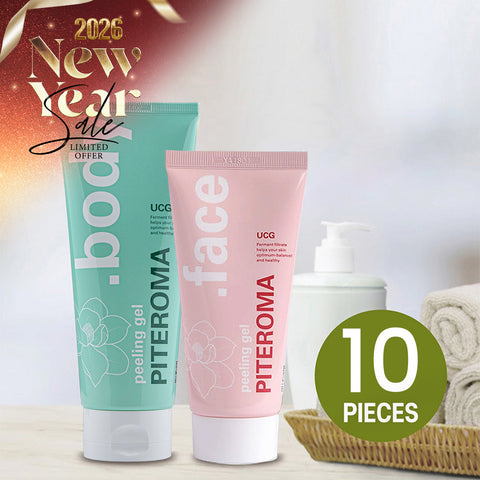 UCG PITEROMA Peeling Shower Gel Collagen (10 pcs)