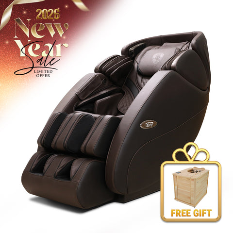 H Solution DIVA Massage Chair (Brown) - DIVA Premium Chair — Rated #1 in Customer Satisfaction