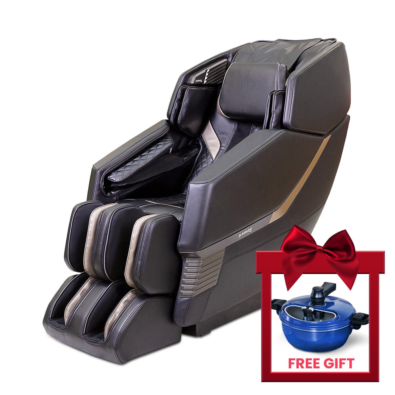 H Solution KAIROS Massage Chair (Black)