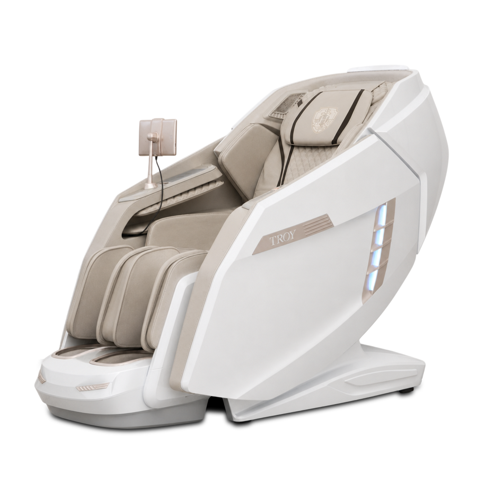 H Solution TROY Massage Chair (White) - TROY Premium Chair
