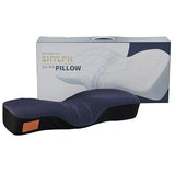 Sylph Pillow (Cooling) Dark Navy / (Organic Cotton) White