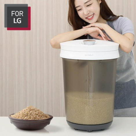 BARADUN Electric Vacuum Grain Corn Cereal Rice Bucket 20kg