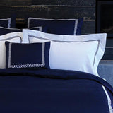 Duvet Cover Set Daphness Collection, Navy (KING)