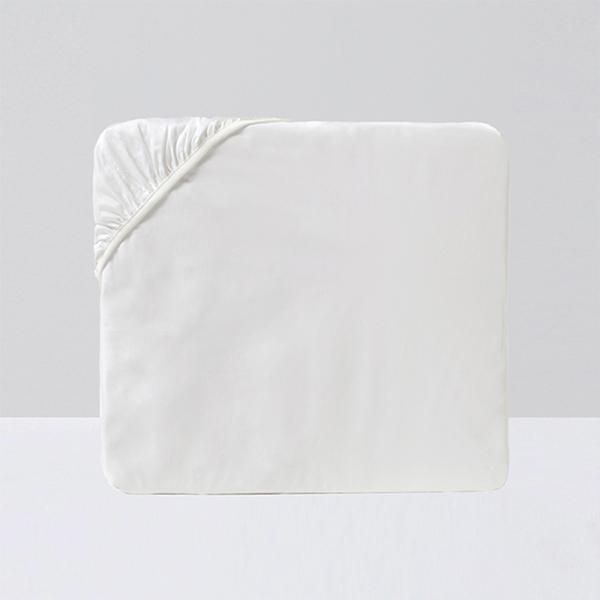 Fitted Sheet, White (TWIN)