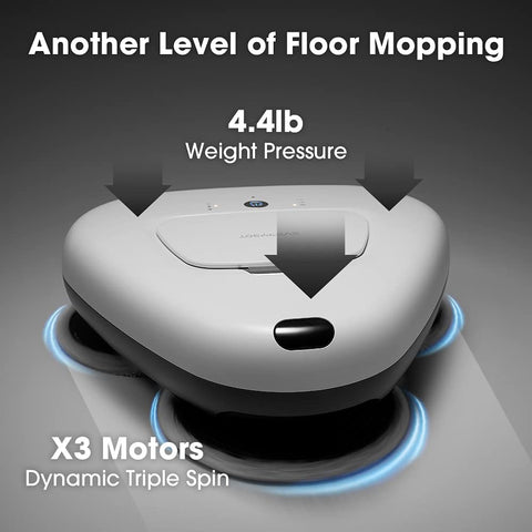 Everybot THREE-SPIN Mopping Robot Cleaner