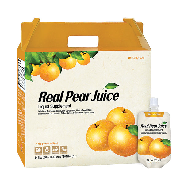 Real Pear Juice - Health Korea Shop