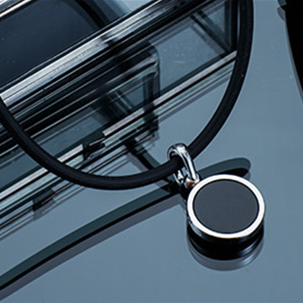 Clavis Hero Necklace KS-207M(Black-White Gold) - Health Korea Shop