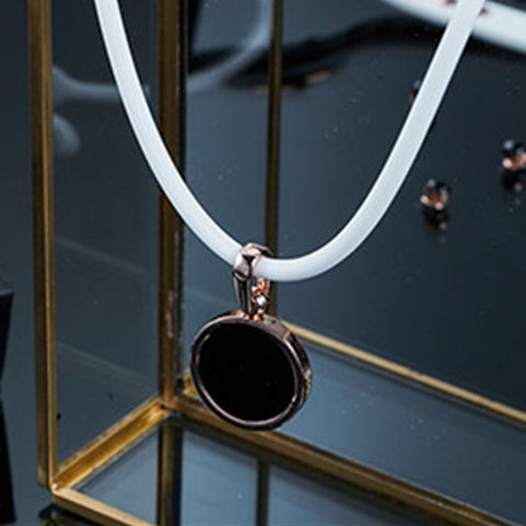 Clavis Hero Necklace KS-207R(White-Rose Gold) - Health Korea Shop