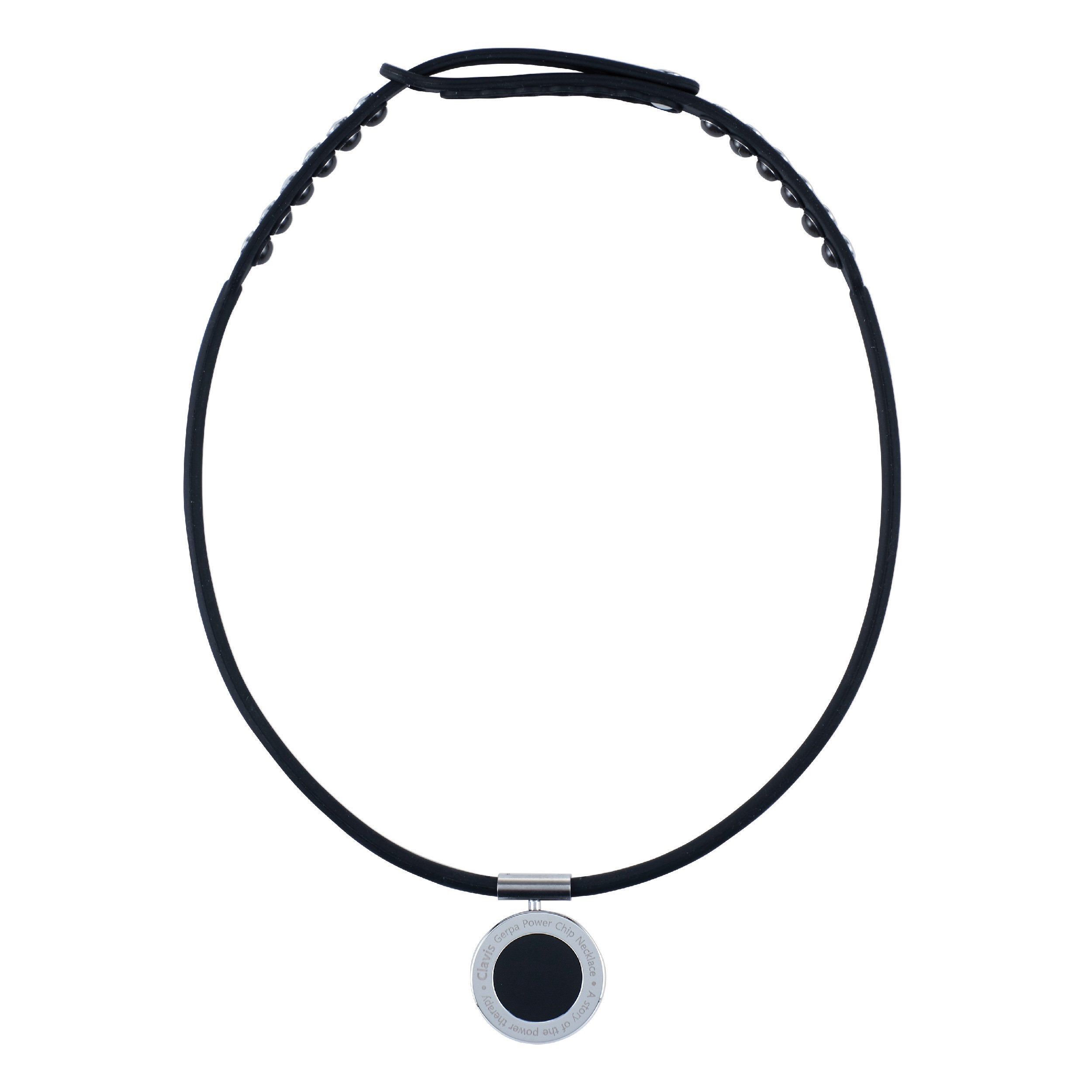 Clavis Energetic Necklace KS-202M (Black)[Get 2 @ $249.98+Tax] - Health Korea Shop