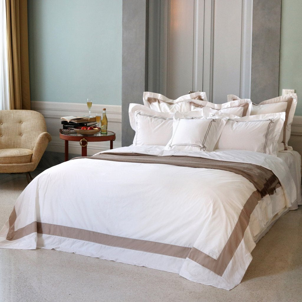 Duvet Cover Set Jardinne Collection, Beige (Twin)