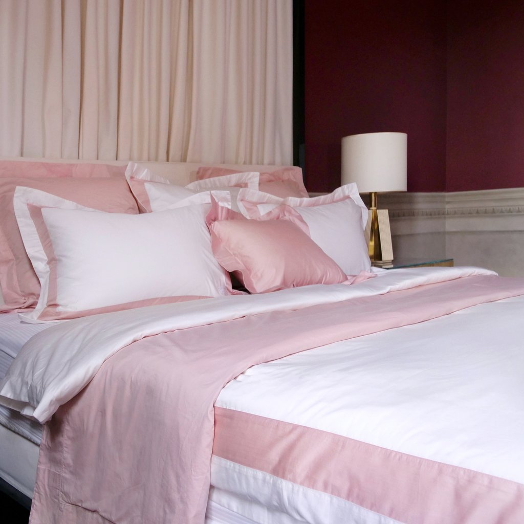 Duvet Cover Set Jardinne Collection, Indi Pink (Twin)