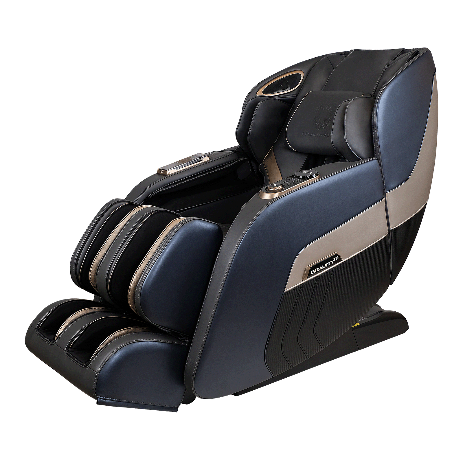 H Solution Gravity TURBO Massage Chair (Gray) - Health Korea Shop