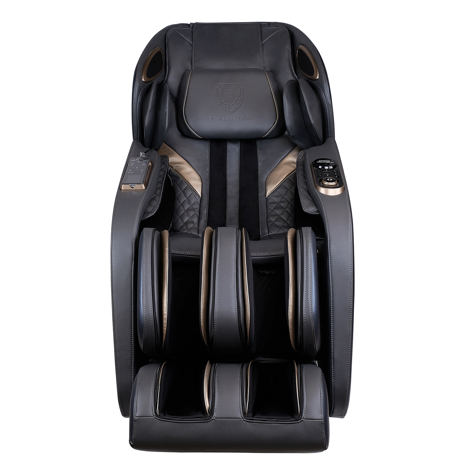 H Solution Gravity TURBO Massage Chair (Gray) - Health Korea Shop