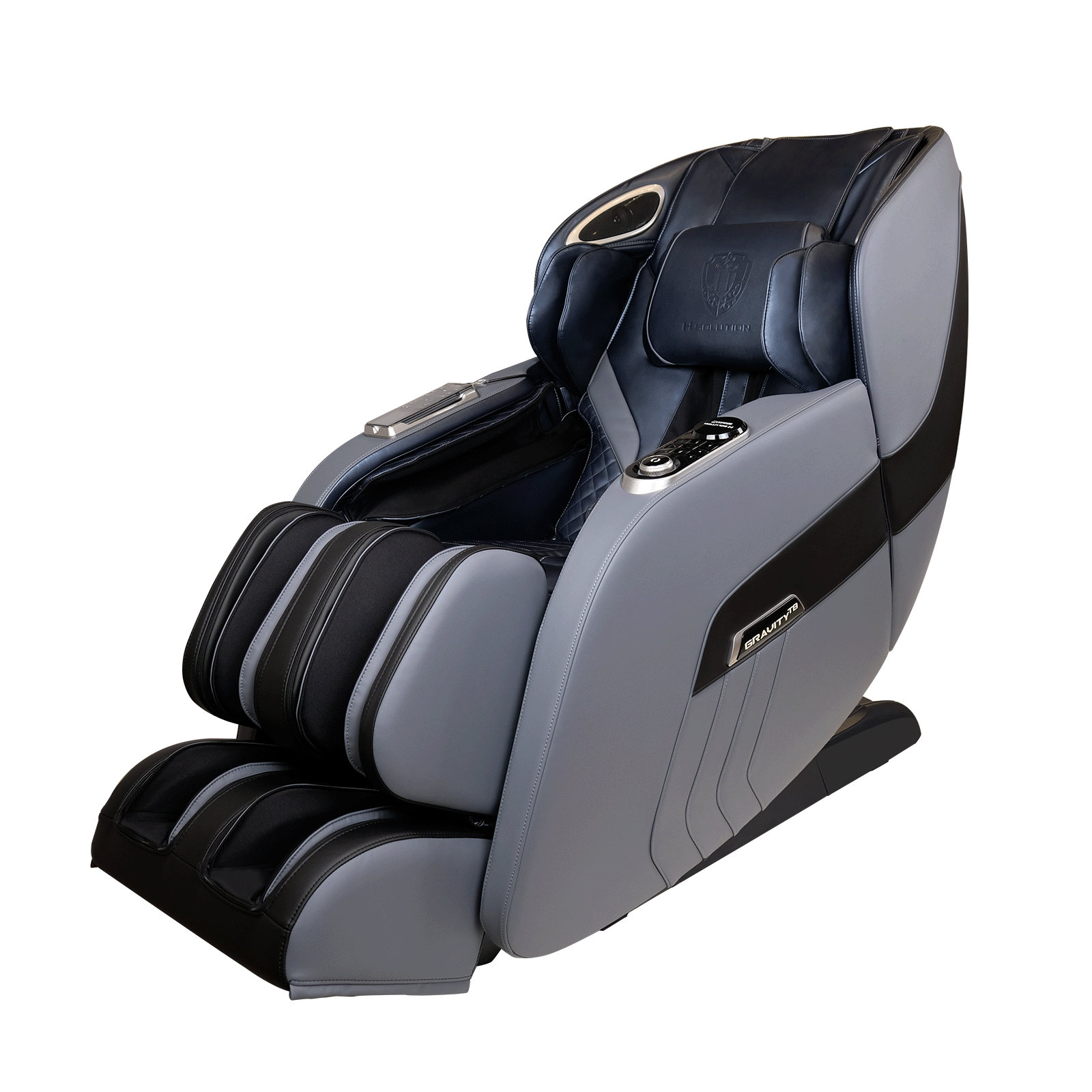H Solution Gravity TURBO Massage Chair (Blue) - Health Korea Shop