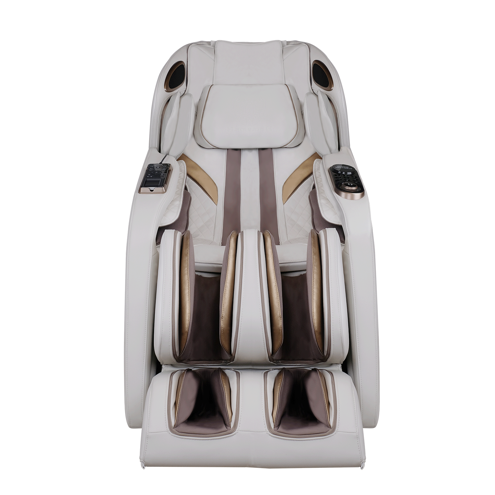H Solution Gravity TURBO Massage Chair (Ivory) - Health Korea Shop
