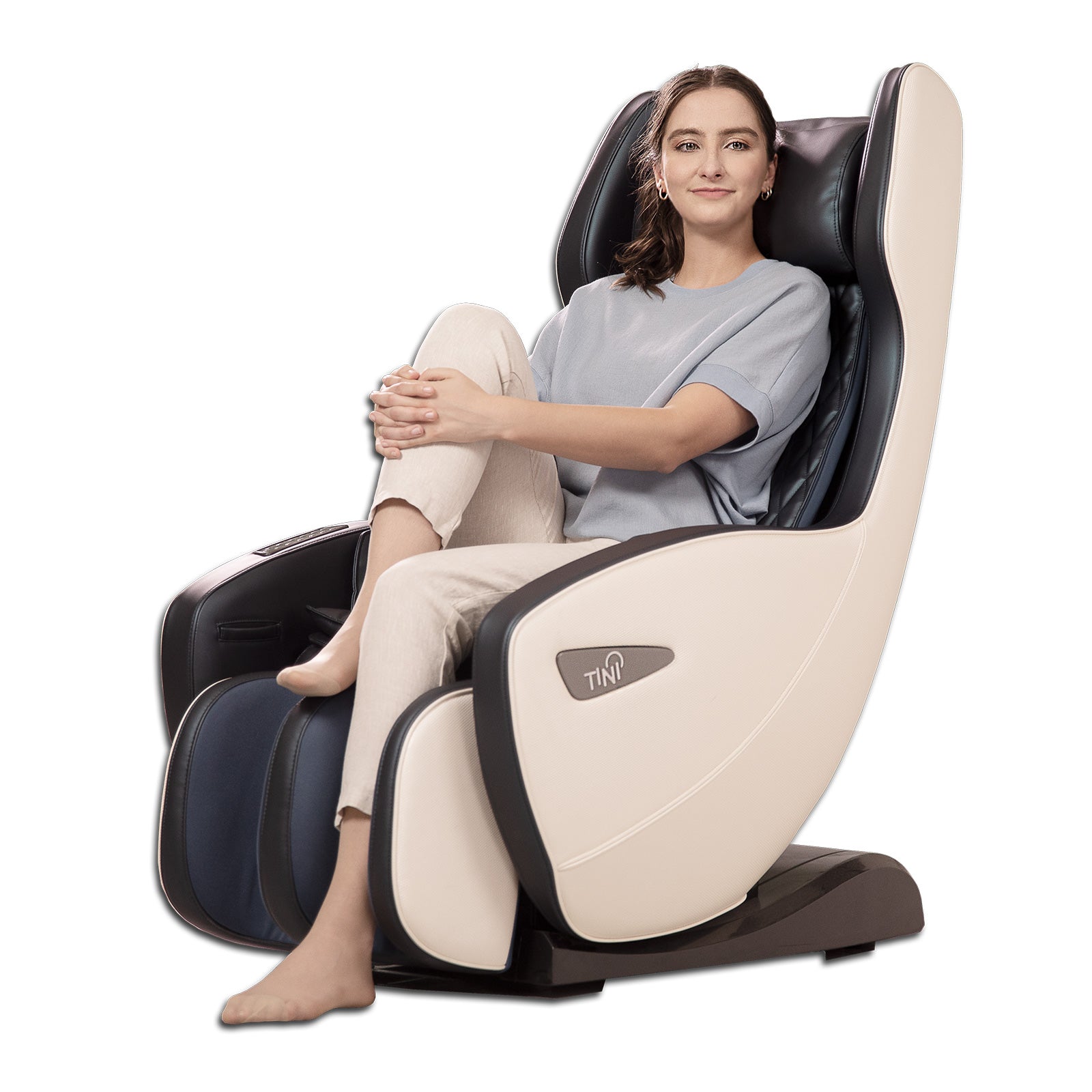 H Solution Tini Massage Chair (Black) - Health Korea Shop