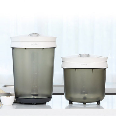 BARADUN Electric Vacuum Grain Corn Cereal Rice Bucket 15kg - Health Korea Shop