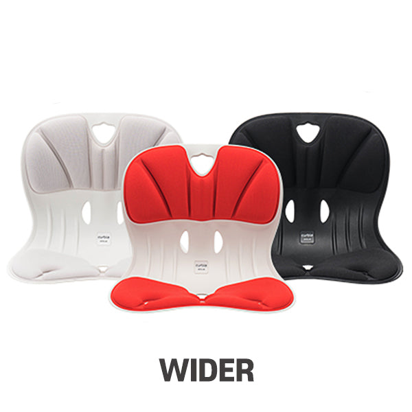 Curble Chair - Wider (Gray) - Health Korea Shop