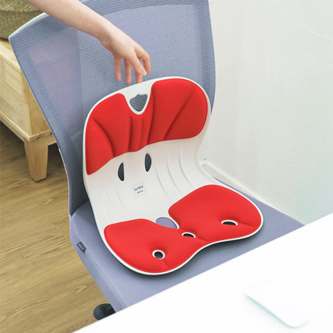 Curble Chair - Wider (Red) - Health Korea Shop