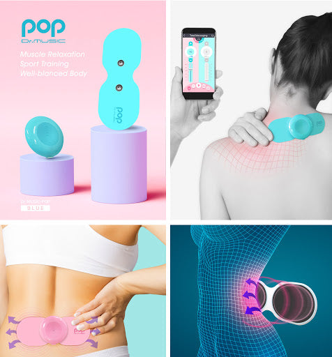 POP Dr.MUSIC (Low-frequency therapy massager) - Health Korea Shop